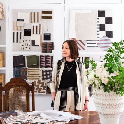 The Canberra designer weaving architecture into textiles