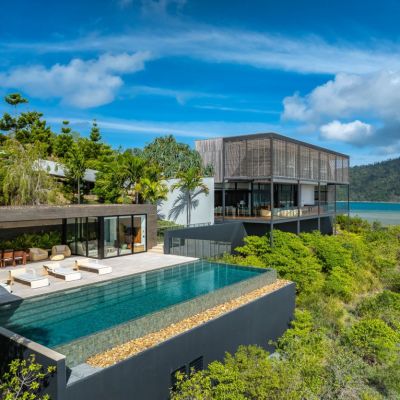 Phenomenal Whitsundays house on the Coral Sea listed with resort butler service
