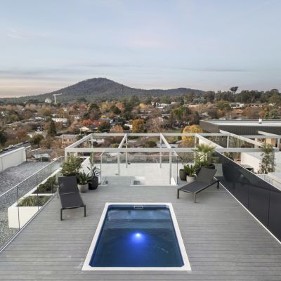 This exclusive Campbell penthouse is 'surrounded by Canberra icons'