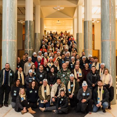 Canberra real estate agents sleep rough for homelessness