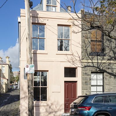 Inside a renovated 1858-built terrace home for sale in Fitzroy