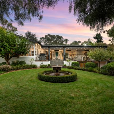 Classic trophy home up for grabs on Canberra's 'golden mile'