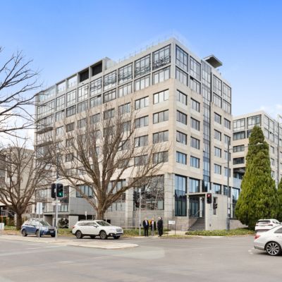 Corner office for sale in Barton’s highly-regarded Realm precinct
