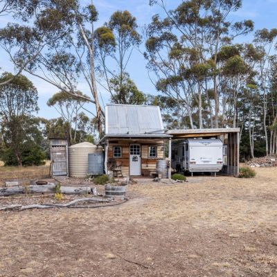 Live your best bushranger life in this quaint cottage for $100k – toilets are not included
