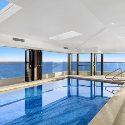 Highest indoor pool in Australia crowns two-level Main Beach penthouse