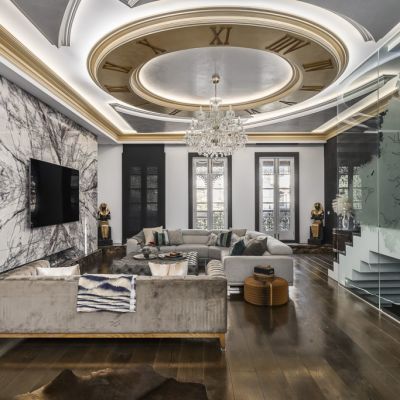 Too much marble? Not at this Carlton terrace