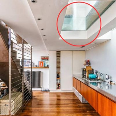 Uproar over glass bath with window in unexpected place