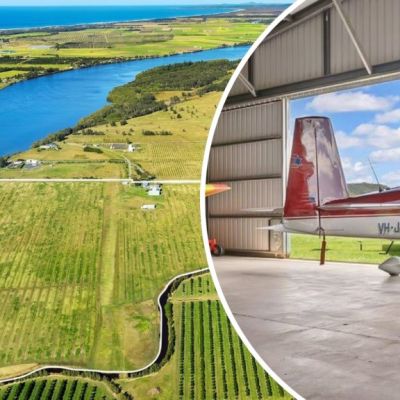 Aviator’s paradise with private runway jets back onto market