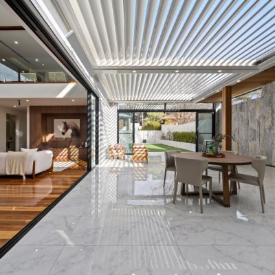 Ultimate luxury: Grand tri-level home in Aranda comes with its own bar in the cinema