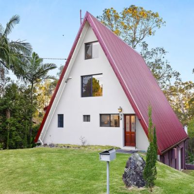 All roof, no walls: Alpine-style home in leafy Cornubia hits the market