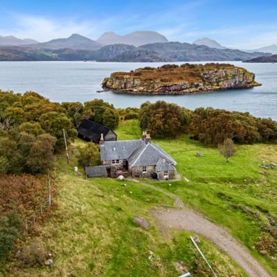 Buy this house and you’ll get a private island in Scotland thrown in for free