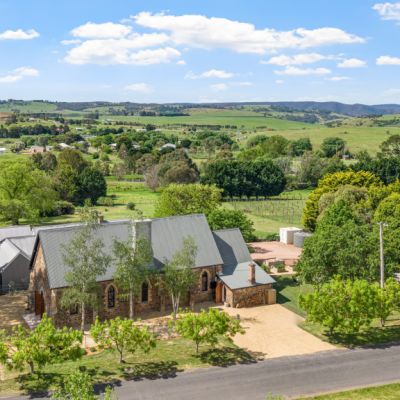 An 1860s converted church is on the market with a price guide of $995,000