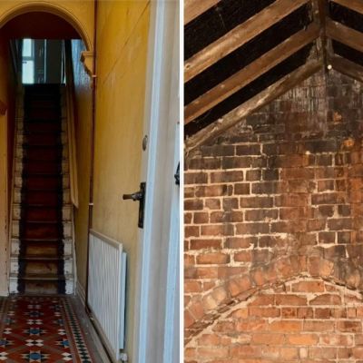 Rosie and Ben bought a new house. A mysterious object was waiting in the attic