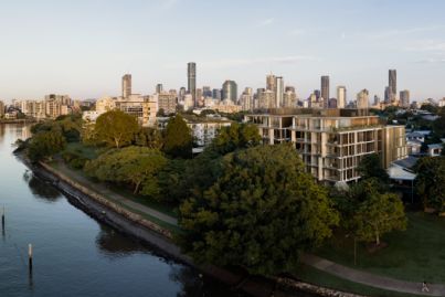 When one riverfront apartment isn't enough: The Brisbane downsizers buying two units and joining them together