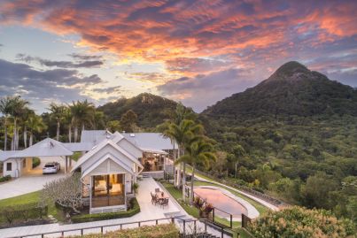 Feel on top of the world in an incredibly secluded Noosa dream home