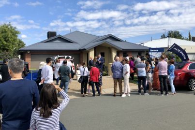 Canberra Day long weekend brings a crowd to Forde auction