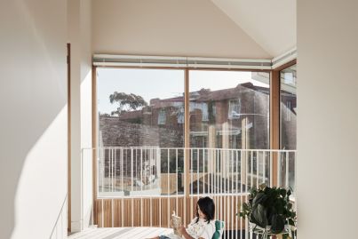 A balcony indoors? The gloomy Melbourne terrace extended for light, space and teenagers