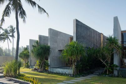 Stunning concrete-built resort on Bali's secluded north coast in line for design award