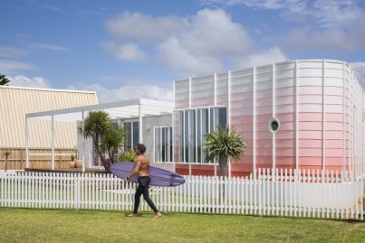 Award-winning Aussie beach shack will stun with its candy-coloured exterior