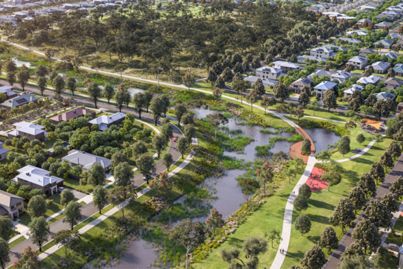 AFL star's grand plan to build an entire suburb from scratch