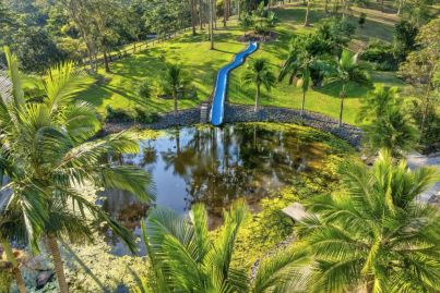 This could be a theme park, but it is actually a suburban home