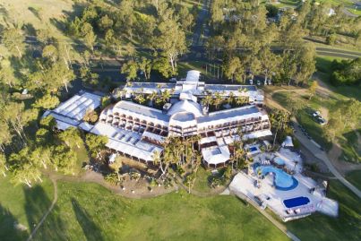 Iconic Scenic Rim golf resort partially sold, remainder on market for $100m – polo fields, school included