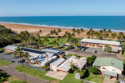 Prime beachfront motel in Sarina Beach listed for sale