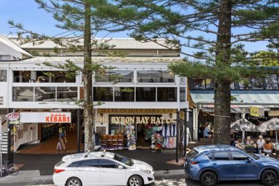 Byron Bay Hat Company shopfront listed on prime retail strip