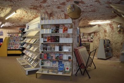 Iconic underground bookshop listed in Coober Pedy