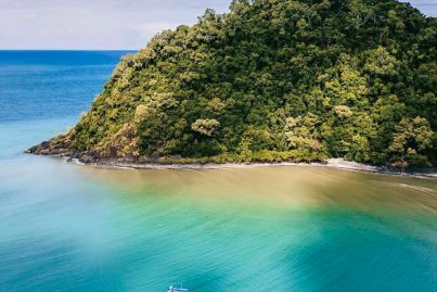 Great Barrier Reef marine park permit in Cape Tribulation triple-tourism package
