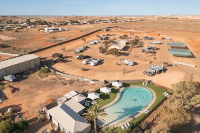 Dual turnkey caravan park and motel play lists in Coober Pedy