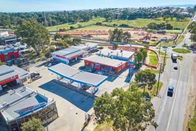 Doreen petrol station with secure income listed for sale