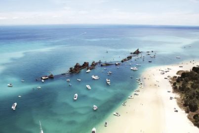 The Moreton Island business for sale with a 4WD fleet