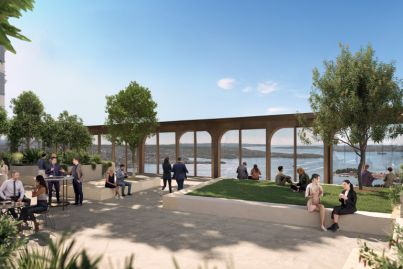 The corporate office is becoming a 24-hour lifestyle precinct