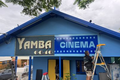 Rebecca and Tom were looking for a holiday home. They bought the local cinema instead