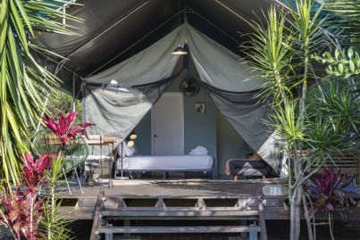 This waterfront glamping retreat earns $335k a year – and the owners don't even live there