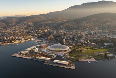 Get the keys to a waterfront venue near the future home of the Tasmania Devils