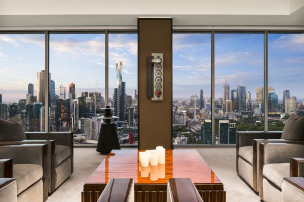 Melbourne S Royal Domain Tower Penthouse Apartment For Sale With 15 5 Million To 16 5 Million Hopes
