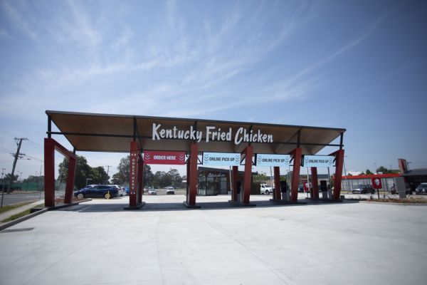New drive-through-only KFC opens in Newcastle