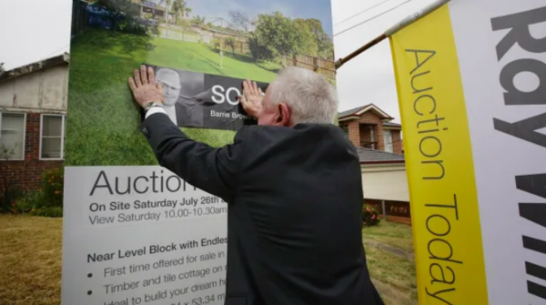 There will be a property market on the other side