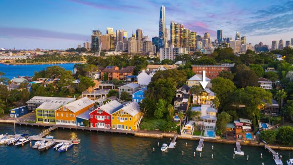 This Balmain East waterfront comes a catch: you'll never want