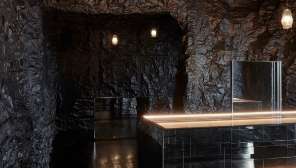 Pint-size jewellery gallery mimics ocean cave