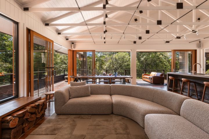 This house has its own private wellness sanctuary