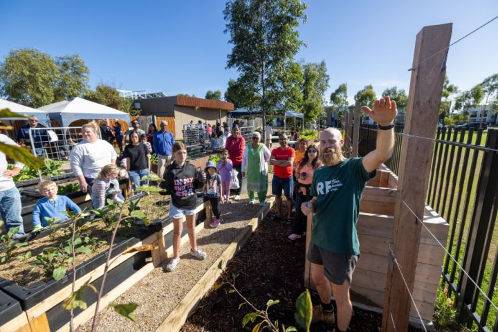 Community farms and veggie gardens are adding value to new housing ...