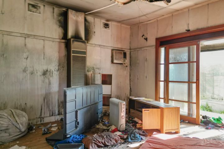 A fire-ravaged home sells for $98,000 in ‘competitive’ bidding war.