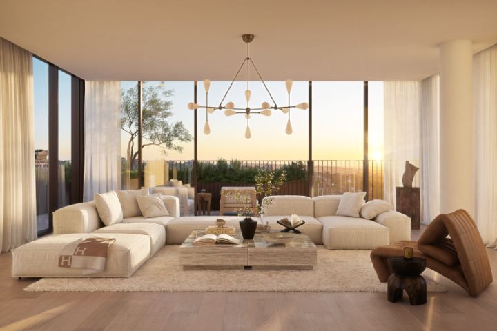 Stunning Bold Urban Design Penthouse image