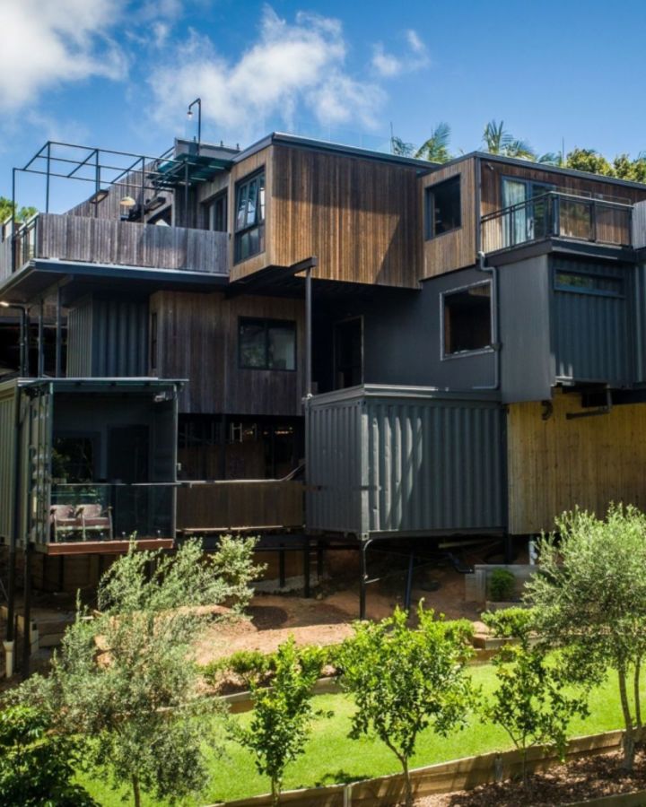 Mountainside Container Homes Modern Mountain Hideaway | 958 Sqm. Of A