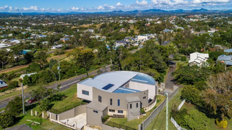 This converted water tank has sold for the highest house price in a decade