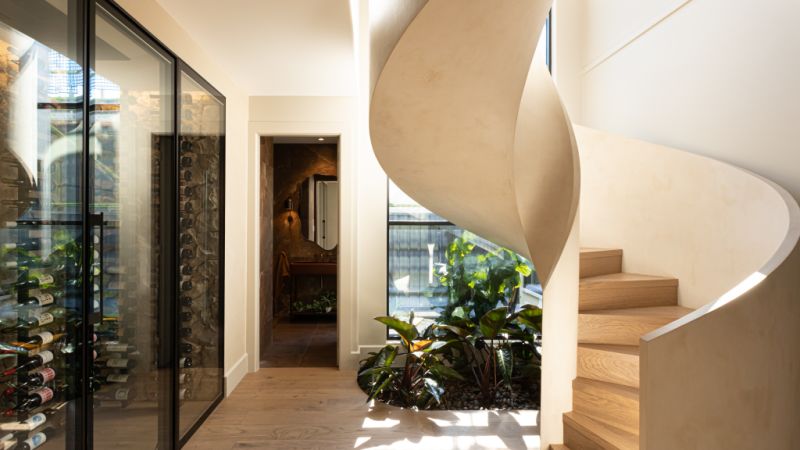 Bay Builds: Kyal and Kara reveal powder rooms, wine rooms and bedrooms