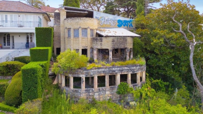 Cult status mansion with crumbling concrete primed for a $10m sale